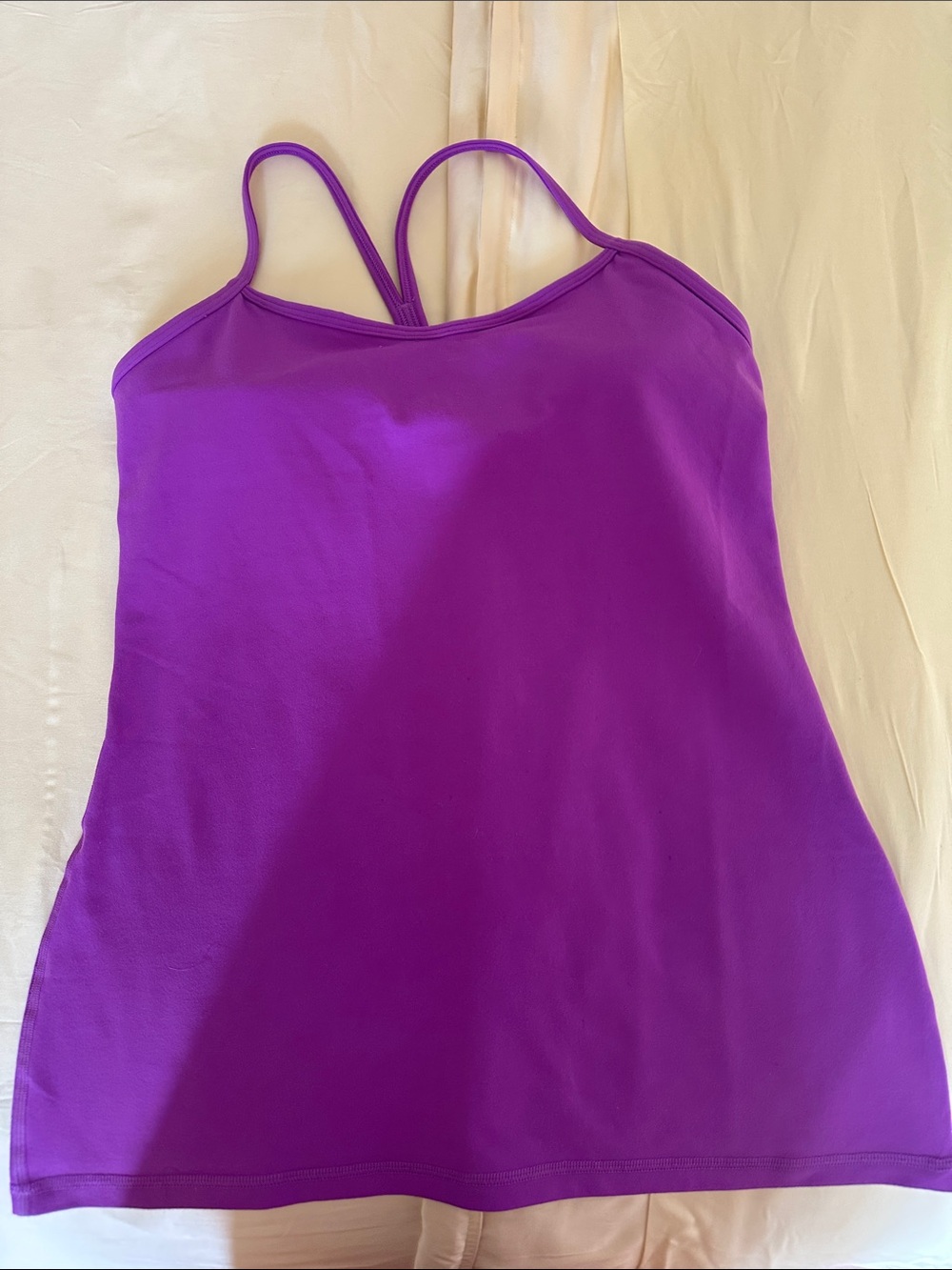 lululemon athletica Purple Double-Strap Camisole